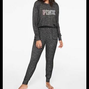 NWT VS PINK Cozy Sleep SET LARGE